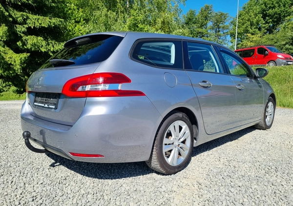 Peugeot 308 cena 36500 przebieg: 164000, rok produkcji 2015 z Głubczyce małe 301